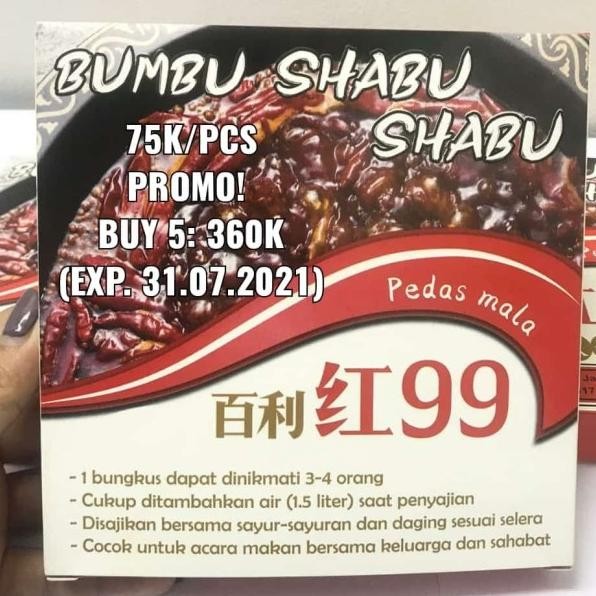 

Bumbu Huoguo / Shabu-Shabu Instan / Kuah Mala Sichuan Hotpot 300Gr