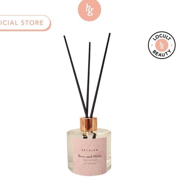 Kemayu - Rose & Shine-Ni Reed Diffuser Hey, Glow X Kemayu Exclusive