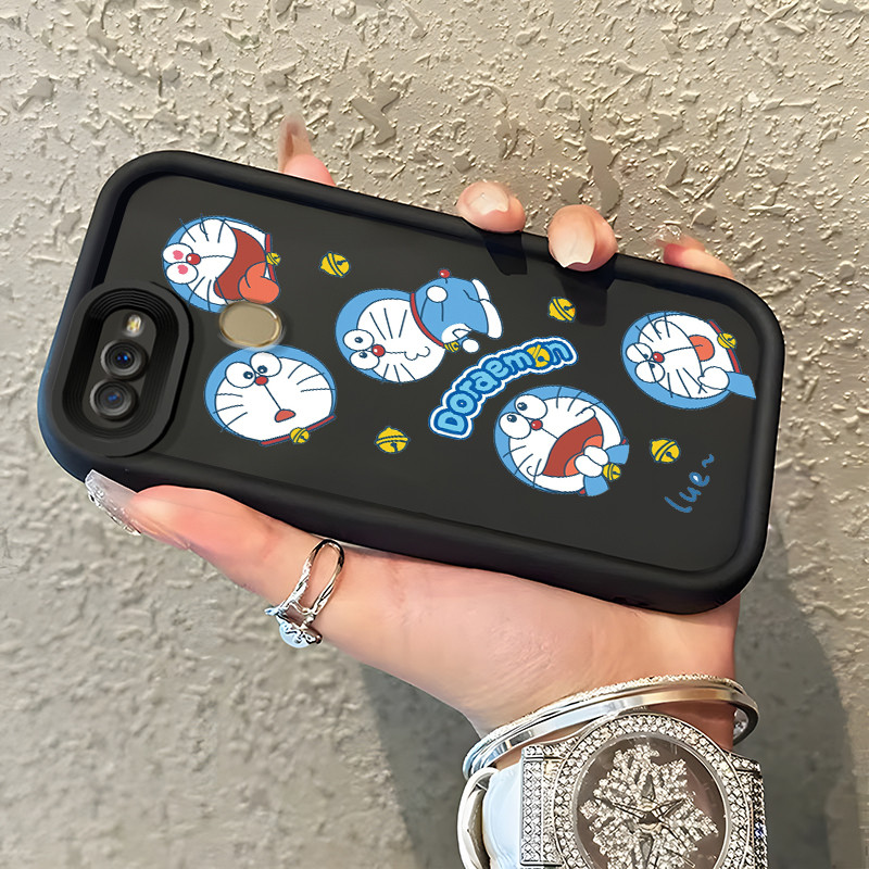 Casing Hp Untuk OPPO A7 OPPO A5s OPPO A12 OPPO A12S A11k Case Casing pola doraemon Kasing HP Cesing 