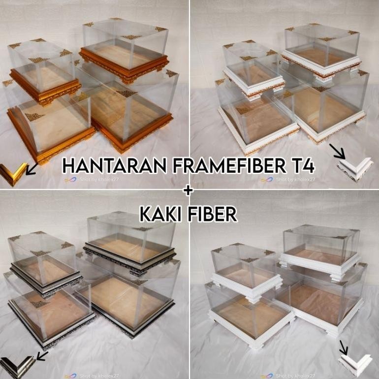 

TERLARIS Box Hantaran Fiberframe set isi 4 ghs-55