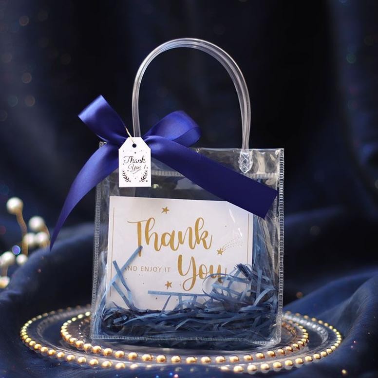 

ORIGINAL (Grosir 10 Buah) Tas Mika Kancing Hampers Goodie Bag Premium tuk-7