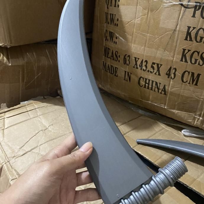 

Alat Peraga Malaikat Maut Sabit | Costume Halloween Props Grim Reaper Stok Terbatas