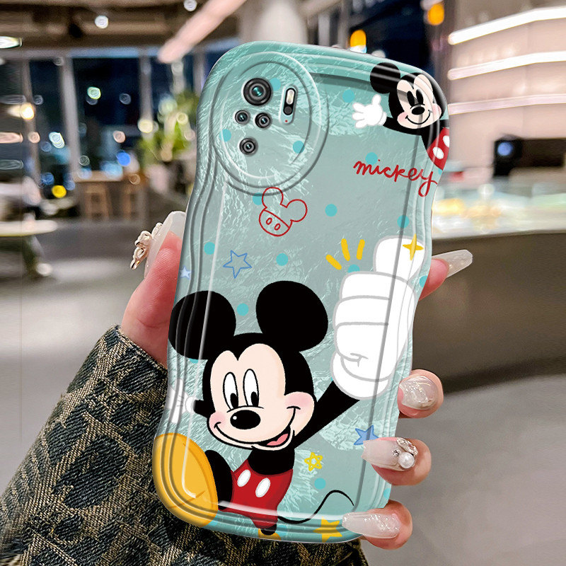 Casing Hp Untuk Xiaomi Redmi Note 10 Note 10s Note 10 Pro Case Casing Mickey Mouse Kasing HP Cesing 