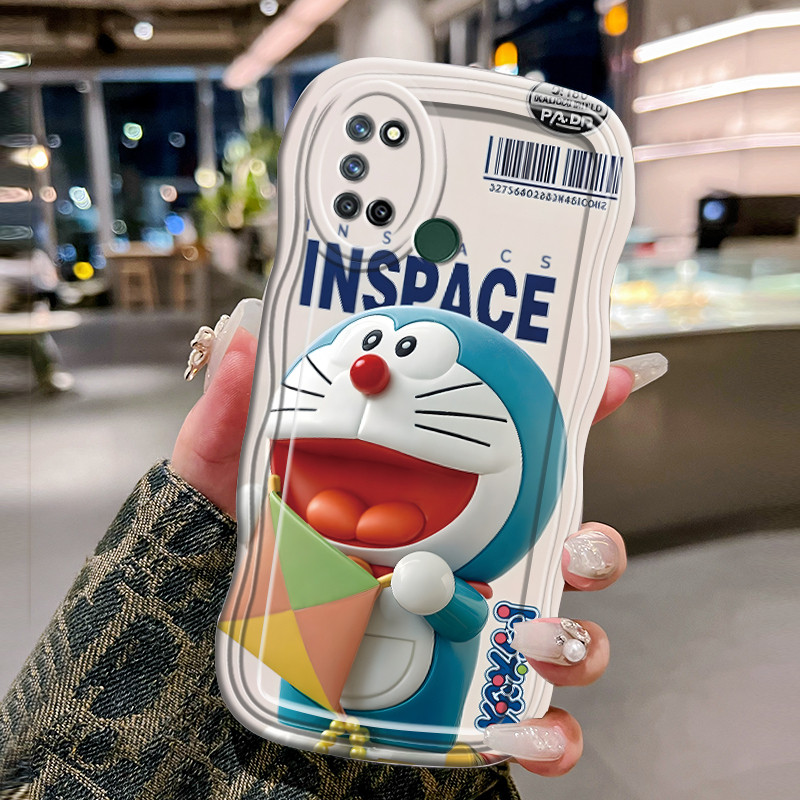 Casing Hp Untuk Realme 7i C17 Case Casing pola Doraemon Kasing HP Cesing Silikon Kesing Anti Drop So