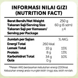 

Bny31 Quickly Oats! Instant Oatmeal Matcha Buy 1 Get 1 Free (250gr x 2pc)
