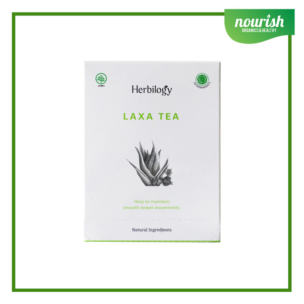 

Herbilogy, Laxa Tea - Detox & Lancar BAB 20 Kantong Teh
