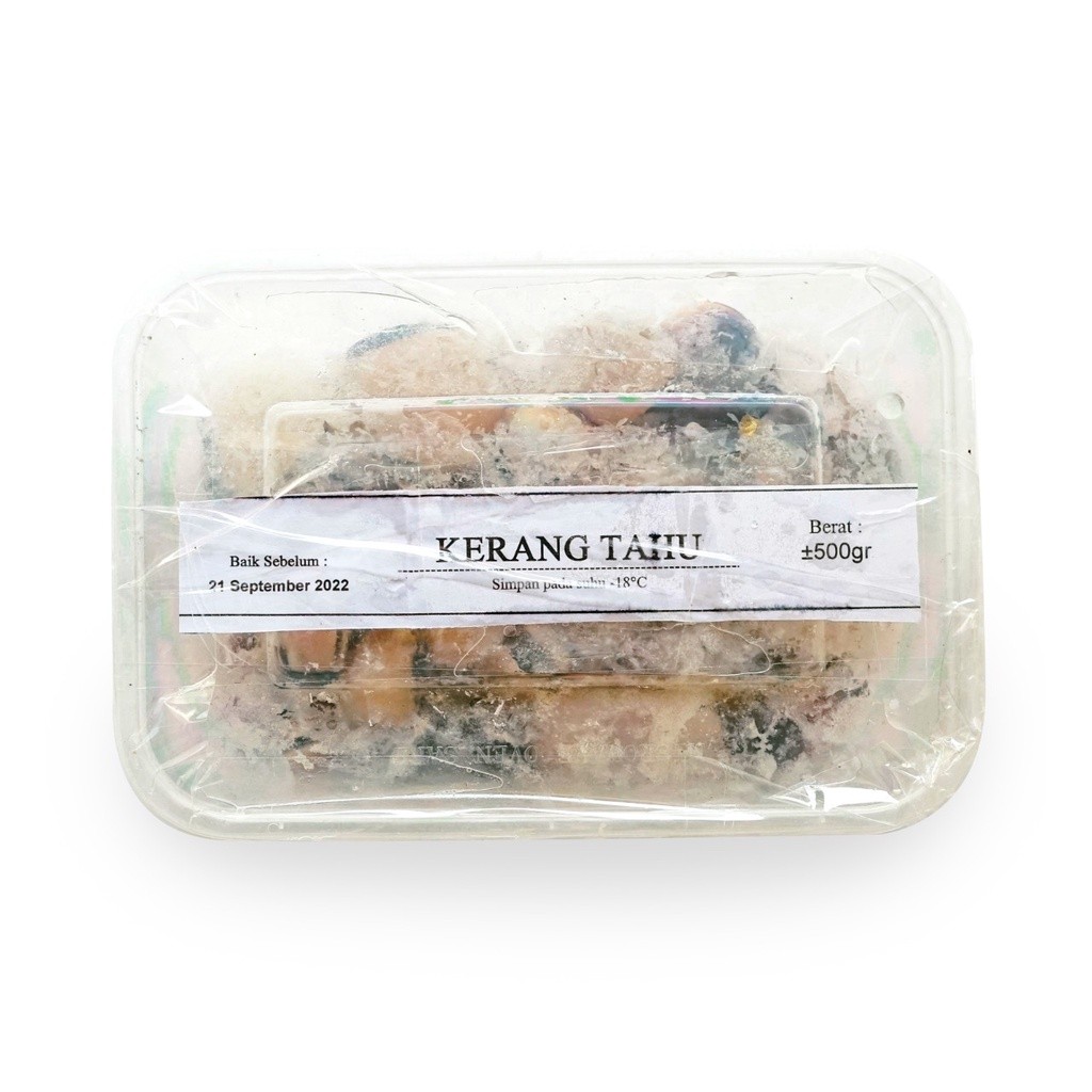 

Kerang Tahu Frozen 500gr