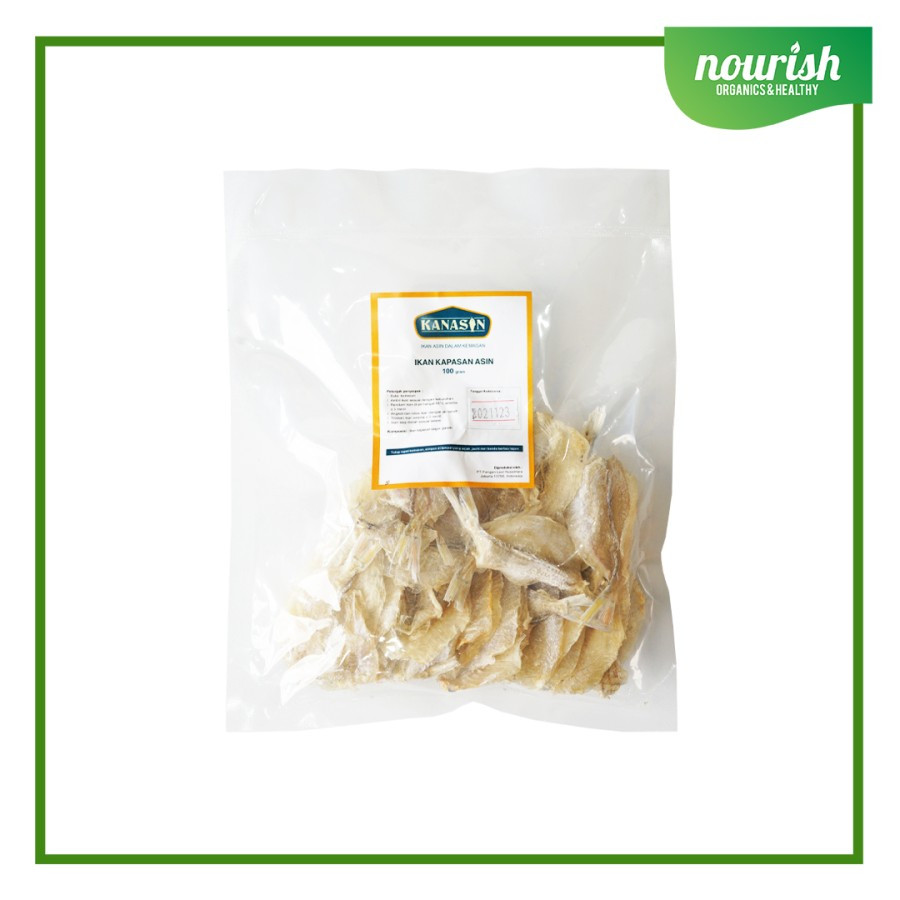 

KANASIN Ikan Asin KAPASAN / TANPA PENGAWET 100 gram