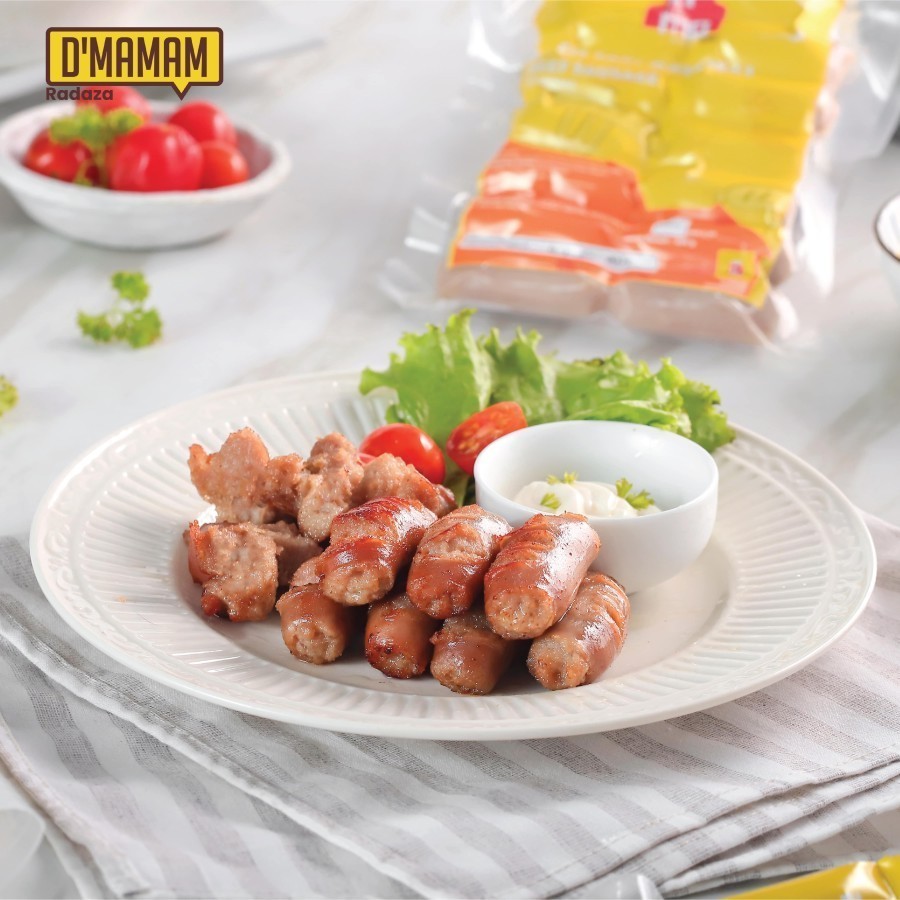 

D'MAMAM Beef Sausage Original/ Sosis Sapi/ NO MSG/GLUTEN FREE 200gram