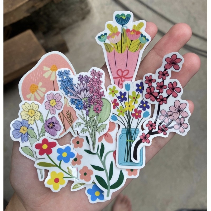 

STARLY -BUNGA 1 10.10 STIKERBUNGA STIKER FLOWER STIKER LUCUK STIKER BAGUS STIKER BUNGA