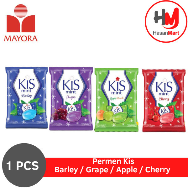 

Permen Kis Barley / Grape / Apple / Cherry [1 PCS] - Cherry (Merah)