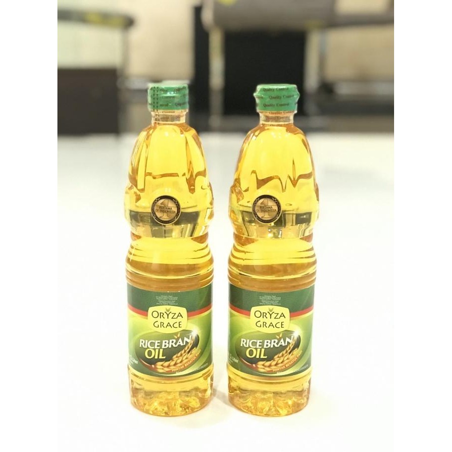 

ORYZA GRACE RICE BRAN OIL 1L MINYAK BERAS BEKATUL PADI ORYZA GRACE 1 L