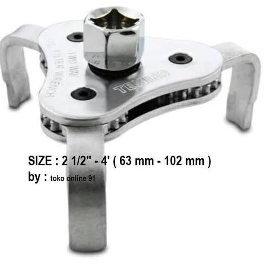 Kunci Pembuka Filter Oli Mesin Mobil Tekiro [ Evismall ]