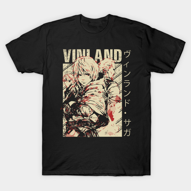 Kaos Pria Kaos Vinland Saga Kaos Pria Harajuku Streetwear