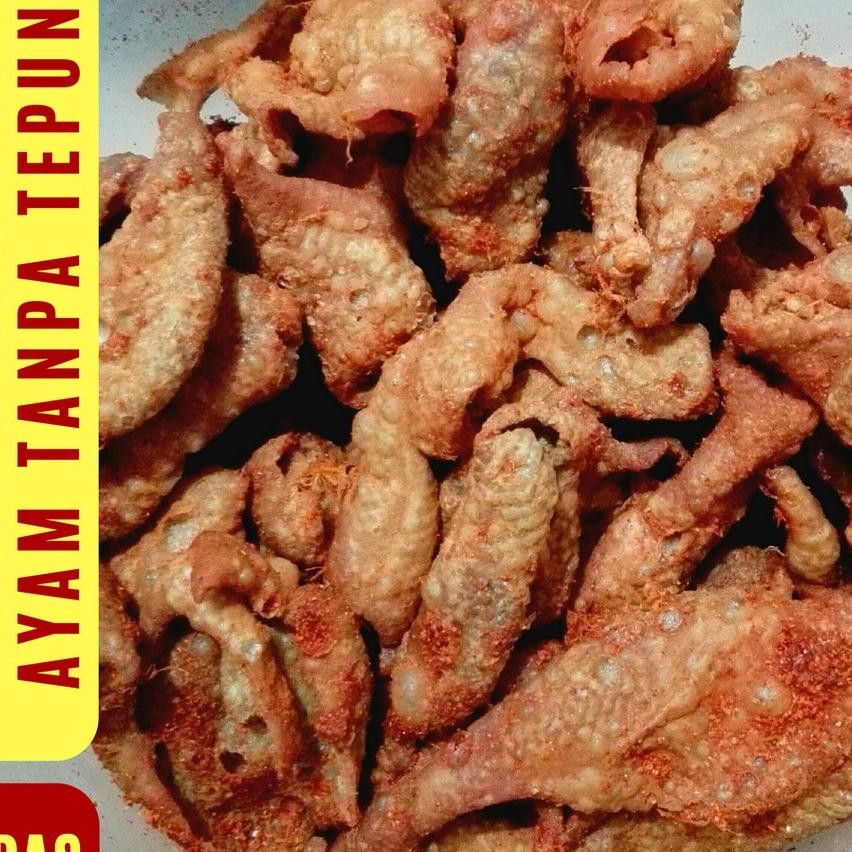 

KERIPIK KULIT DADA AYAM TANPA TEPUNG 500 GR OCHI SNA Renyah & Gurih