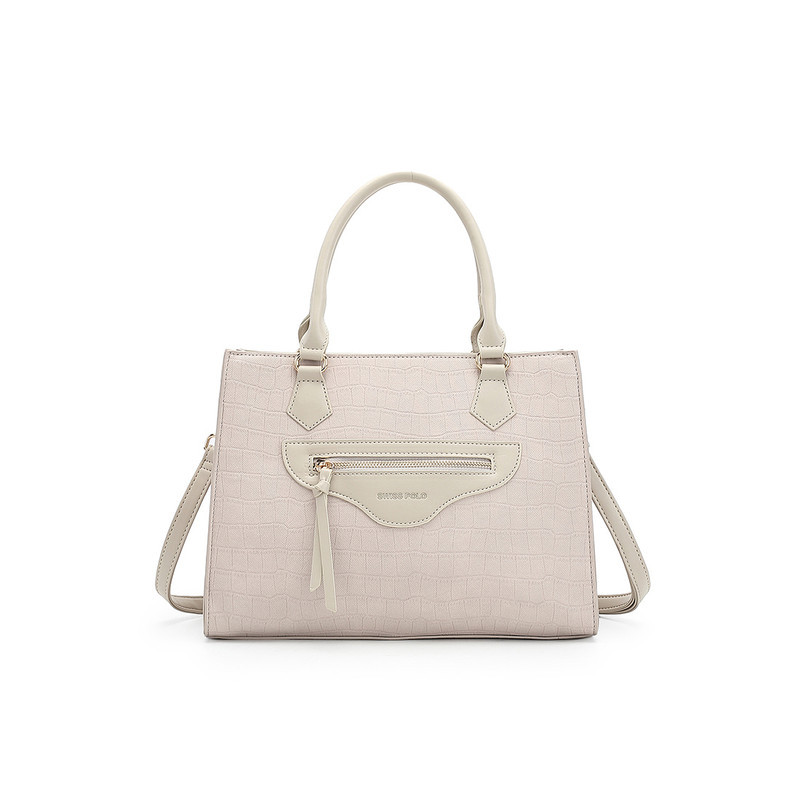 Swiss Polo Top Handle Bag / Sling Bag / Crossbody Bag (Tas Selempang / Tas Tangan) - Hitam Wanita - 