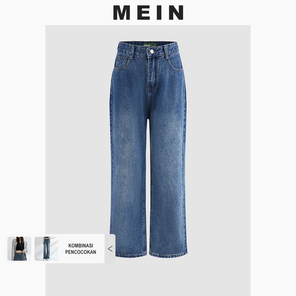 [MEIN] [Upgrade] Urban Jeans Wanita Terbaru Celana High Kaki Panjang Waist 8965
