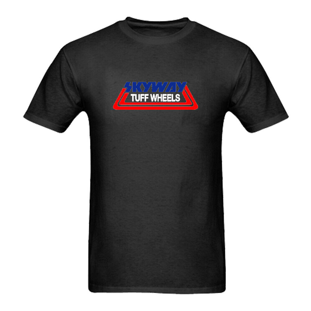 Kaos Hitam Pria Logo Roda Tuff Skyway Usa
