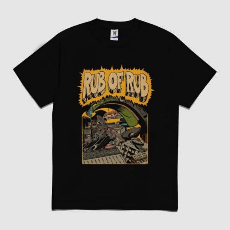 Terviral Rub Of Rub T-Shirt Black New Merchandise Kaos Band Rub Of Rub