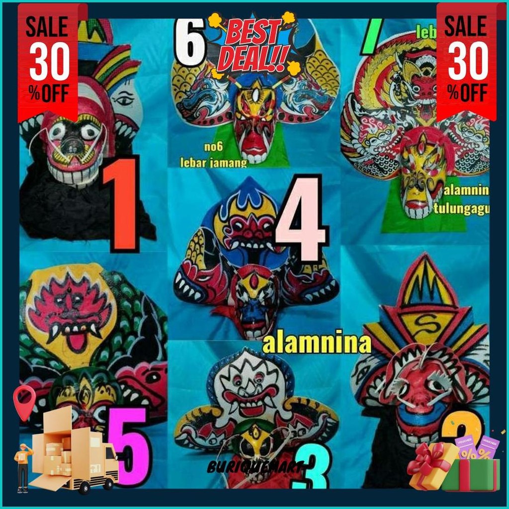 Barongan Caplokan Anak Dihiasi Kain Kecil Promo