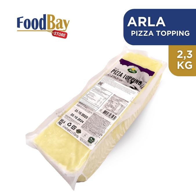 

ARLA Pizza Topping Block / Keju Mozzarella Blok 2,3 Kg