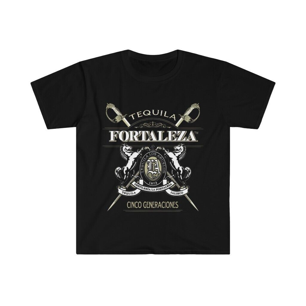 Kaos Katun Lembut Tequila Fortaleza Tequila Meksiko