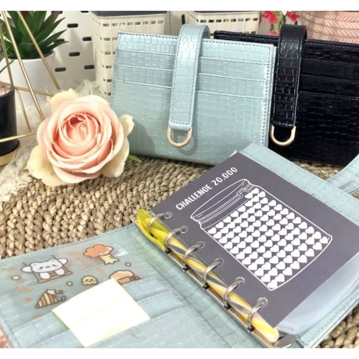 

Amberela Croco Mini Wallet Binder Menabung A7 - #Flashsale #Gratisongkir