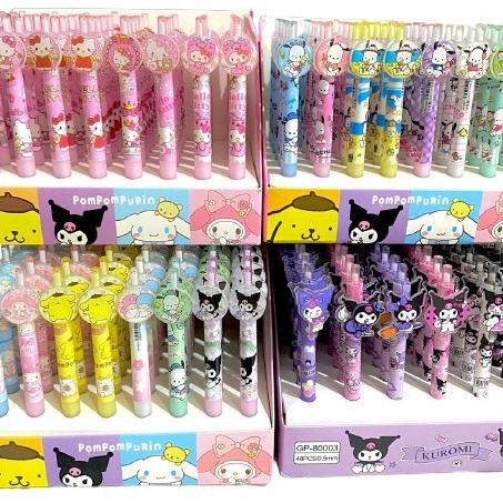 

[48 Pcs / 1 BOX] Pulpen Cetek - Kuro, Hello Kitty, Sanrio