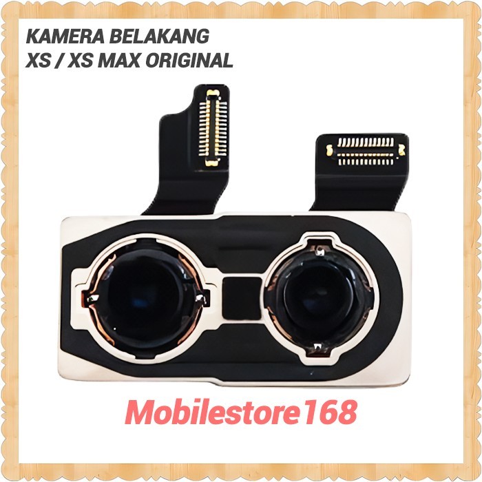 KAMERA BELAKANG IPHONE XS / XS MAX ORIGINAL COPOTAN