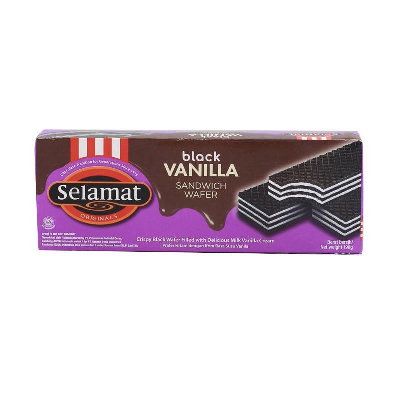 

SELAMAT WAFER 145G BLACK VANILLA - 040578