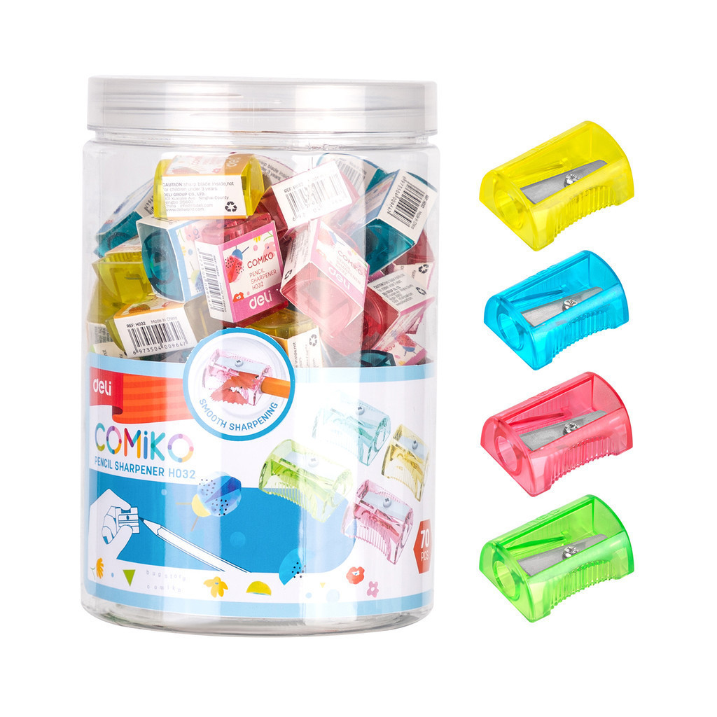 

Deli Rautan Pensil (Pencil Sharpener) Comiko H03X