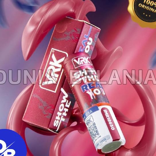 Vrk Battery 18650 2500Mah 35A 3.7V, Baterai Vrk 2500 Mah