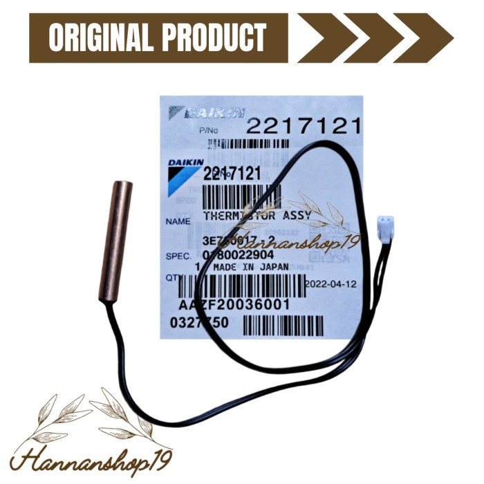 Thermistor AC daikin thailand original - Termis AC daikin thailand ori