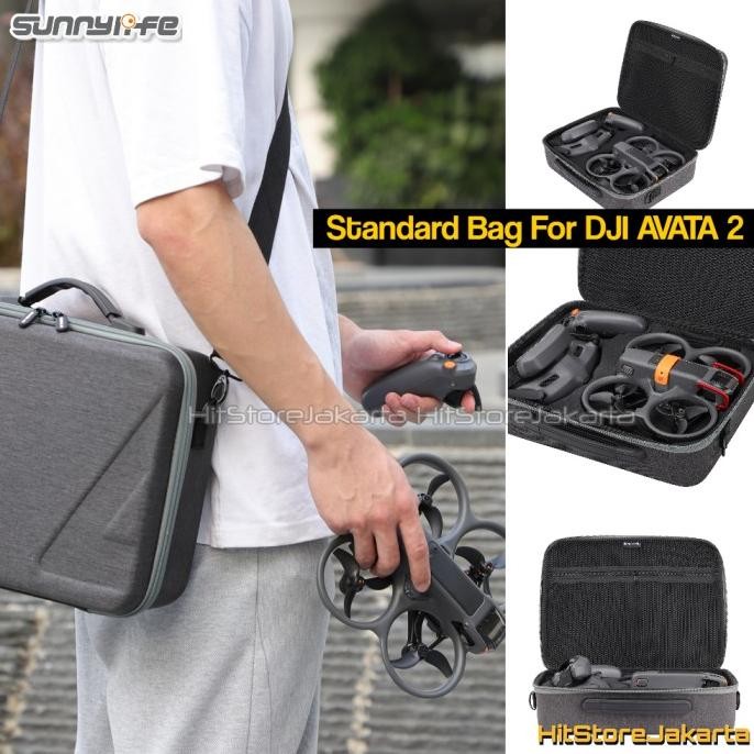 Sunnylife Carrying Case For Dji Avata 2 Tas Shoulder Bag Goggles 3 Rc Motion Controller 3 Portable B