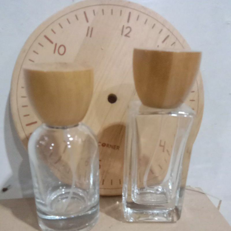 tutup botol parfum dari kayu pilihan