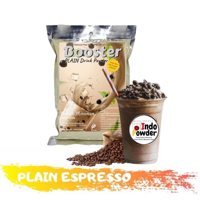 

Plain Bubuk Minuman Espresso 1Kg - Bubuk Minuman Espresso Tanpa Gula