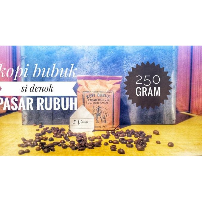 

Kopi Bubuk Si Denok Pasar Rubuh Grade A 1Kg