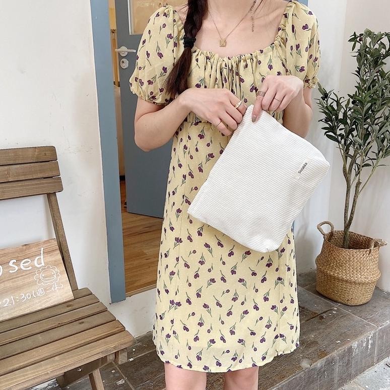 

Ez23 May Pouch Make Up - Pouch Kosmetik Aesthetic Travel Tas Clutch Lucu Korea Dompet Multifungsi Serbaguna Tebal Premium Import PC004 Premium
