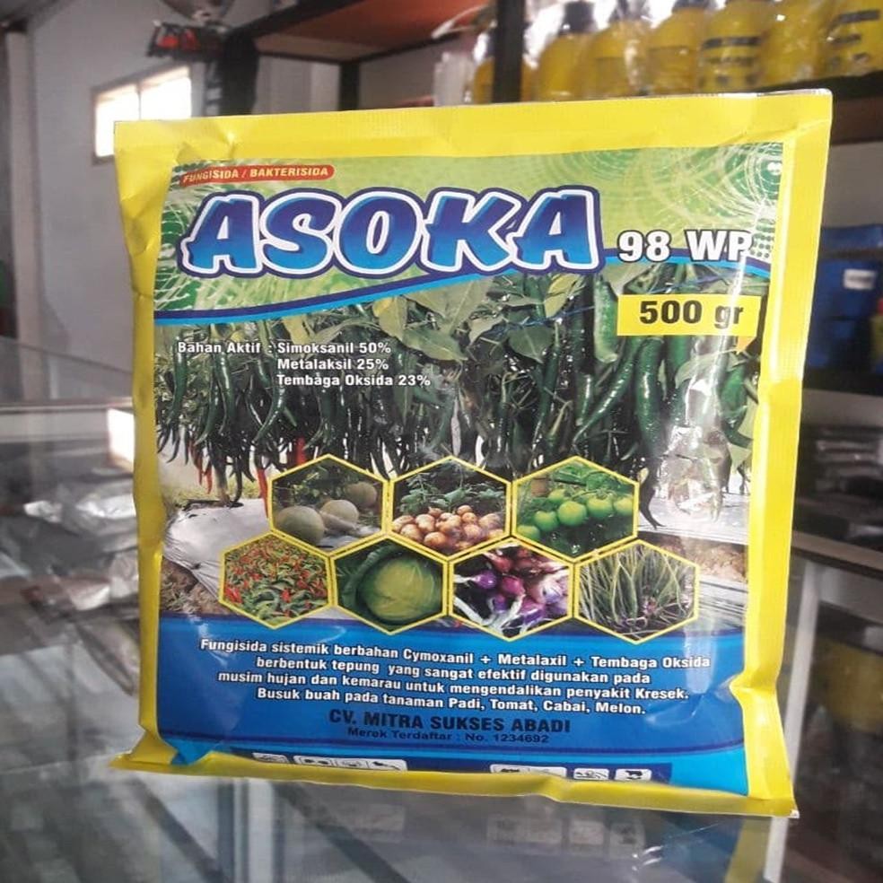 Premium Super Fungisida Bakterisida Asoka 98Wp 500 Gram Jy-6