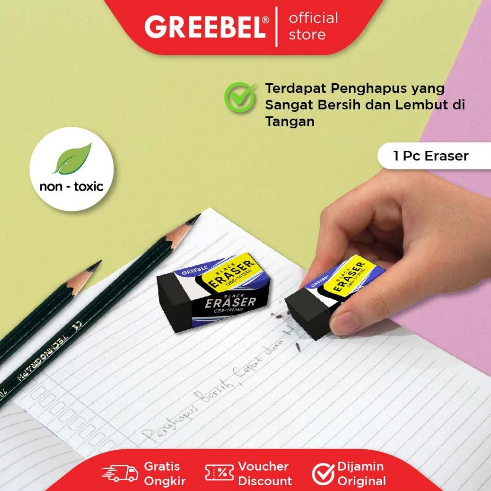 

ter-98 GREEBEL Paket Alat Tulis (TAB 2017) / Stationary / Stationery Set / Alat Tulis Sekolah / Alat mewarnai Anak Original