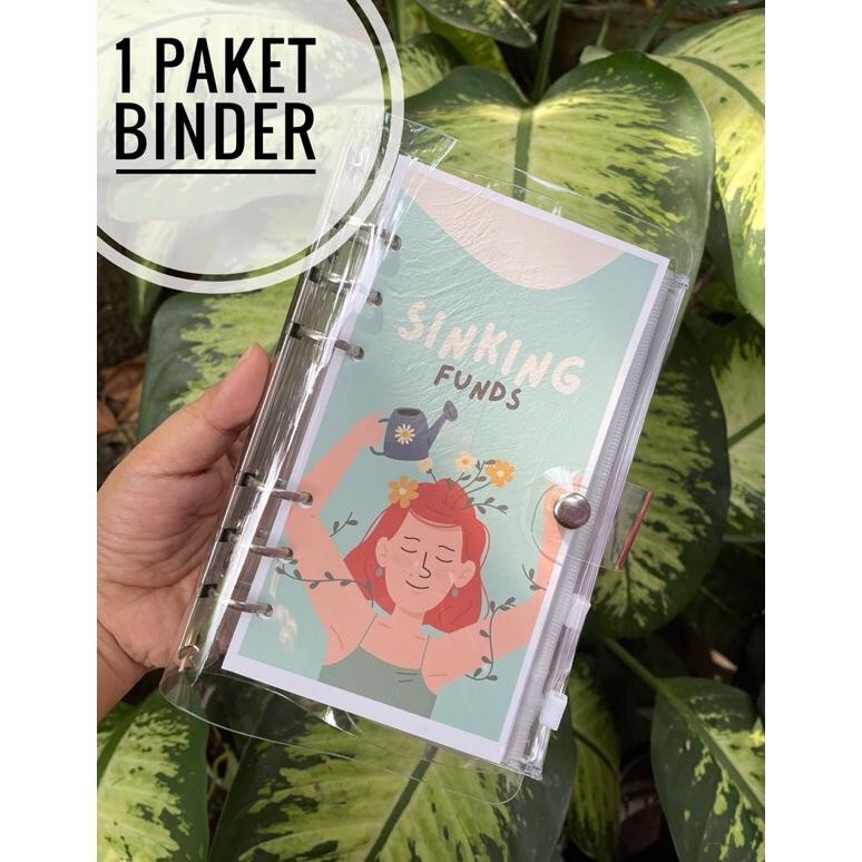 

Or42 1 Paket Binder A6 Transparan Sinking Funds Saving Challenge Nabung Ziplock Zipper Pocket Agenda Financial Planner Notebook Notes Notepad Celengan Amplop Atur Keuangan Dompet Pintar Disiplin Premium