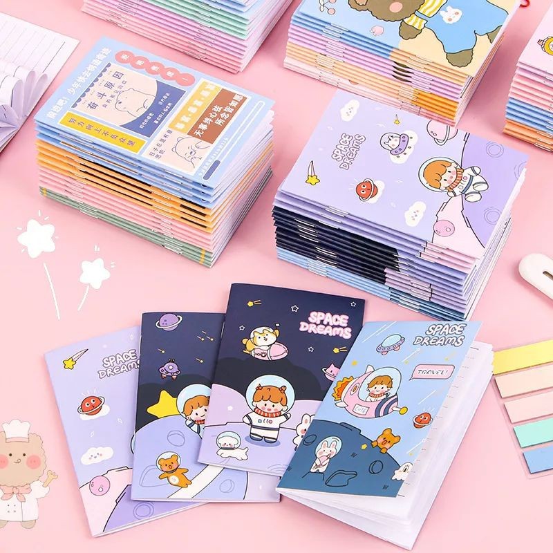 

Buku Catatan Mini Motif Cartoon