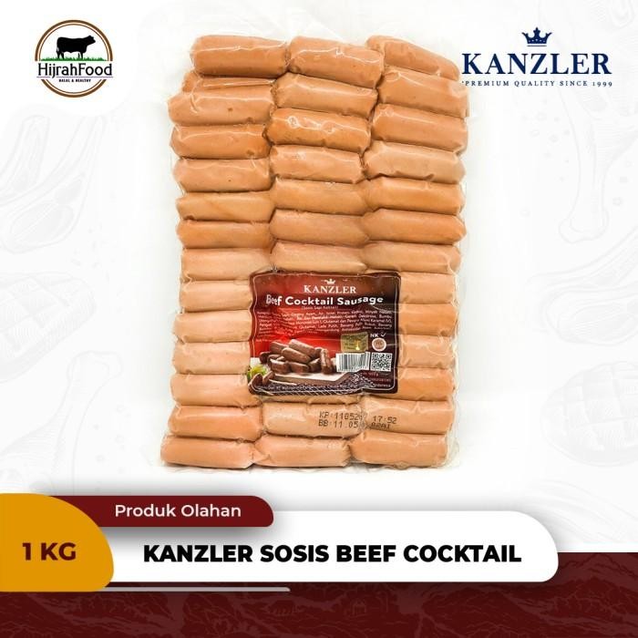

Kanzler Beef Cocktail Sausage | Sosis Sapi Breakfast (1 kg)