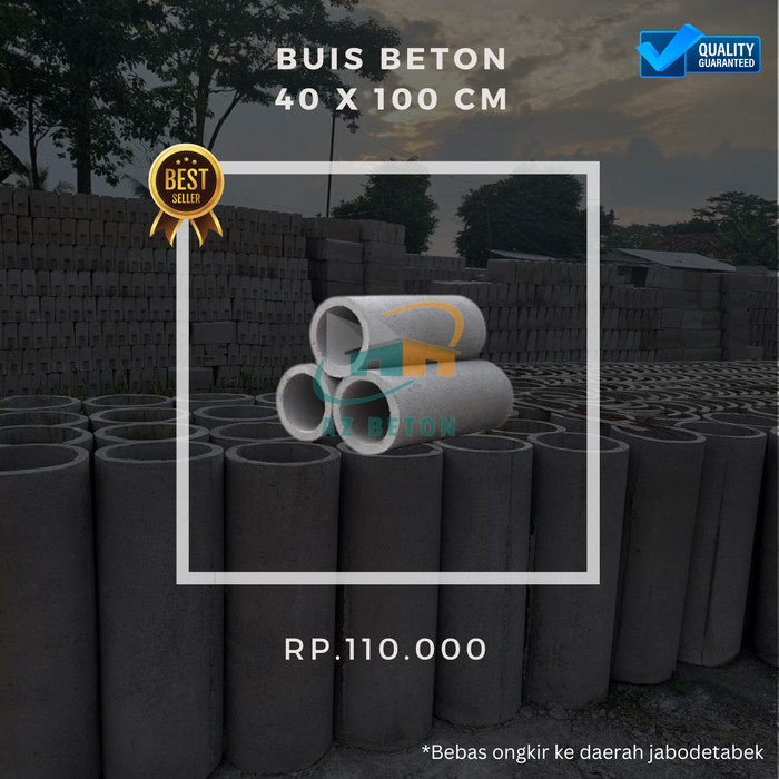 BUIS BETON PABRIK DIAMETER 40 X 100 K300