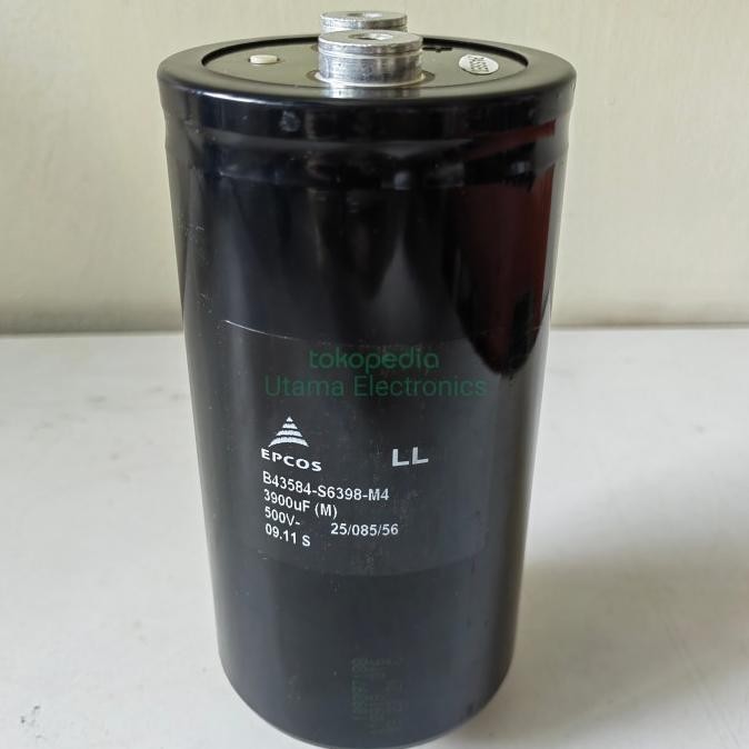 Elco Capasitor Capacitor Kapasitor Epcos 3900Uf 500V