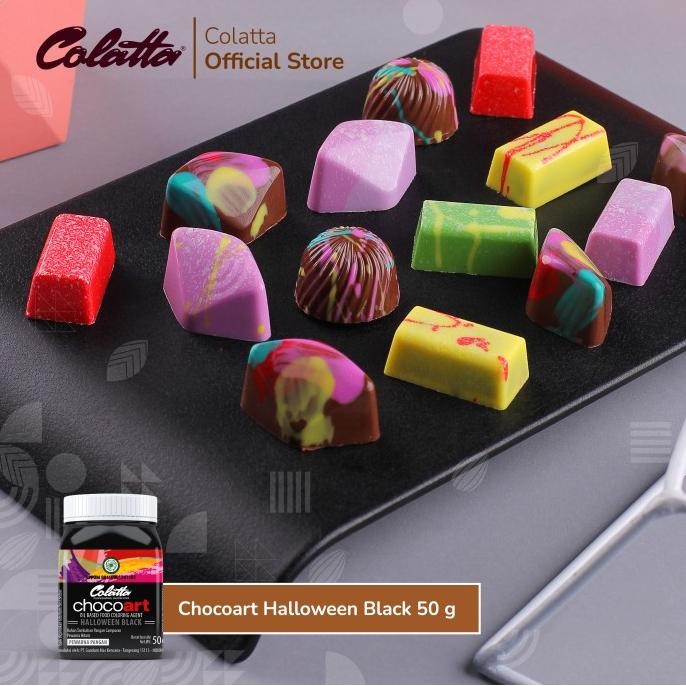 

DFR Colatta Chocoart Halloween Black - Pewarna Makanan 50g TERLARIS