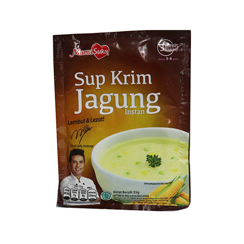 

MAMA SUKA SUP KRIM JAGUNG INSTAN 55GR - 009846