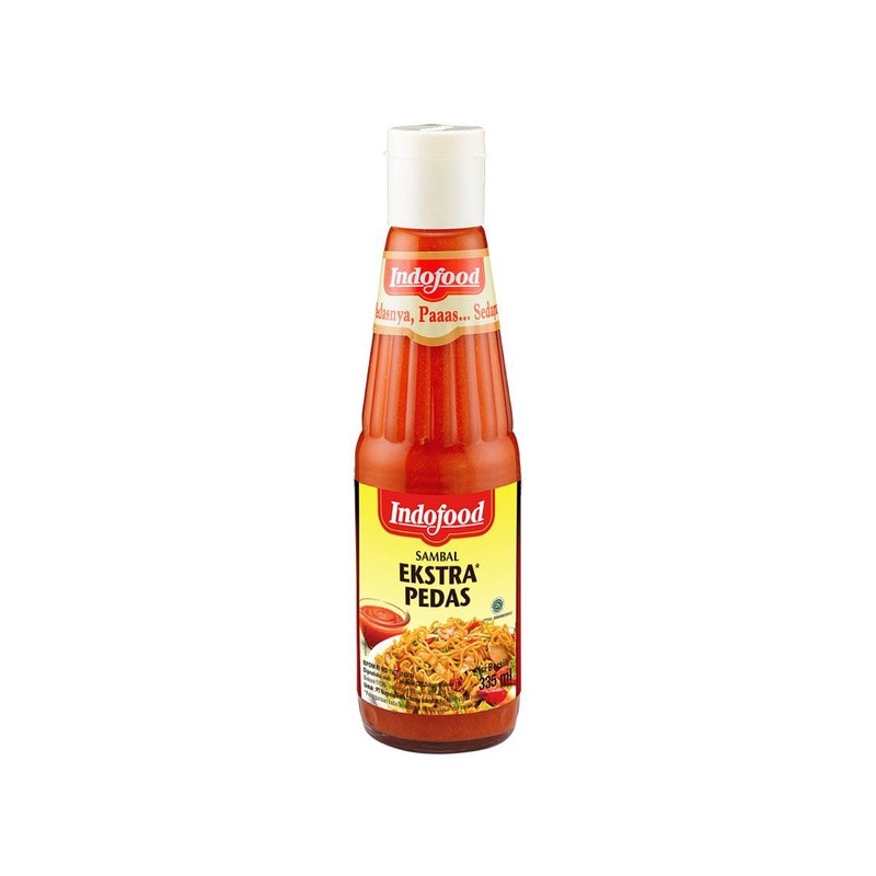 

INDOFOOD SAUS SAMBAL EXTRA PEDAS 335 ML - 016118