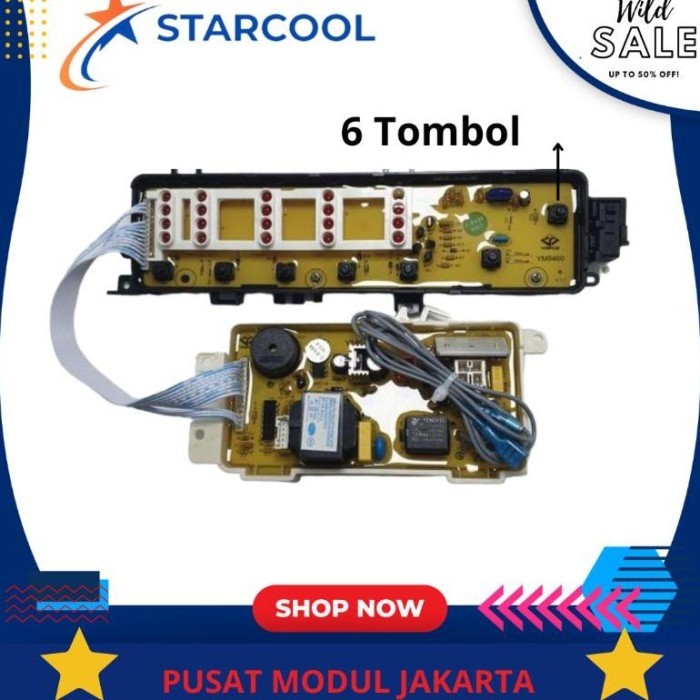 HARGA DISKON TOSHIBA AW-F82S modul pcb mesin cuci Top Loading