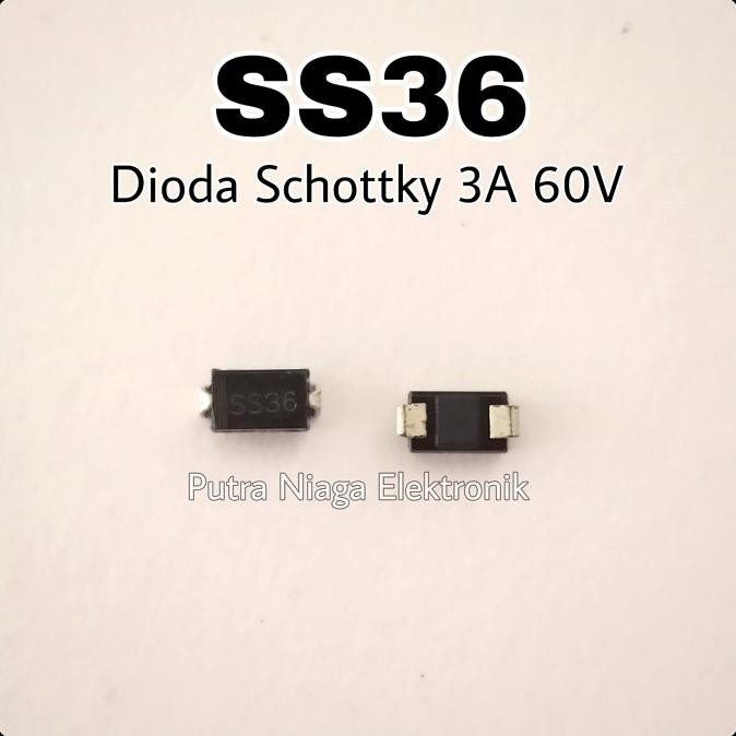 Terbaru Dioda SMD SS36 3A 60V / SS 36 Rectifier Schottky Diode 3Amp 60Volt putr4n Buru Order